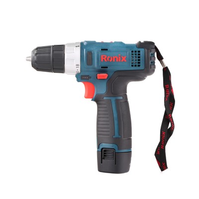 Ronix Power Tool Model 8612 12V Li-ion Mini DIY Electric Drill Motor Machine Cordless Screwdriver